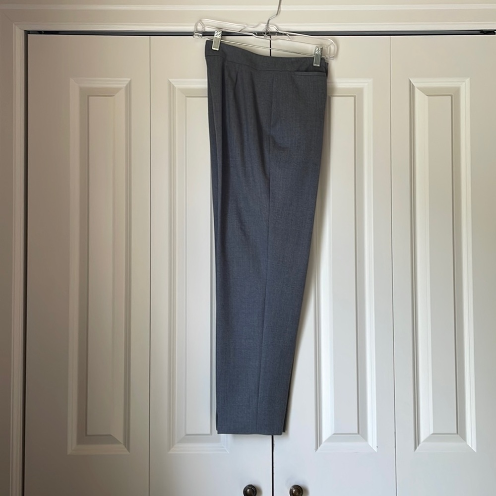 Piazza Sempone light grey wool pant
